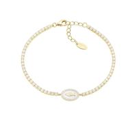 Bracciale Tennis Donna Amen MIRACOLOSA in Argento 925 DORATO codice BTMISMGBZ16