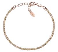 Bracciale Tennis Donna Argento Rosé Zirconi Colorati Amen - Vari Modelli Colori