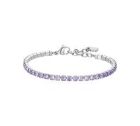 BRACCIALE TENNIS DONNA CRISTALLI VIOLA