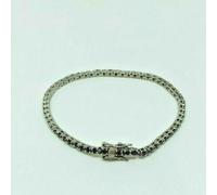 BRACCIALE TENNIS IN ARGENTO 925 4 GRIFFE 2 MM 16/17/18/19/20/21 CM (STB0039)