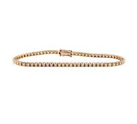 Bracciale Tennis in Oro Rosa 18 kt E Diamanti Naturali da 0,71 ct F Color NUO...
