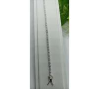 BRACCIALE TENNIS MM 1,5 ZIRCONI BIANCHI ARGENTO CM 16 18 20 UNISEX EXPLOIT