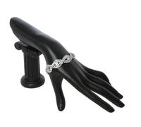 Bracciale Tennis Trilogy argento Swarovski Element originale G4L cristalli donna