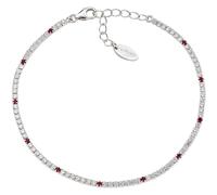 Bracciale Tennis Unisex Argento 925 Gioiello Amen Tennis Mania trendy cod. BT1B7
