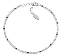 Bracciale Tennis Unisex Argento 925 Gioiello Amen Tennis Mania trendy cod. BT1B7
