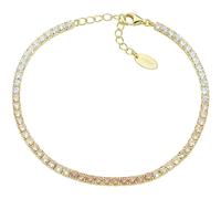 Bracciale Tennis Unisex Argento 925 Gioiello Amen Tennis trendy cod. BT25DEGGA17