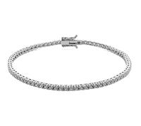 Bracciale Tennis Uomo Argento 925 Gioiello Comete Tennis misura 20 offerta elega