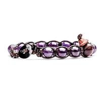 Bracciale tibetano buddista in Ametista MainApps