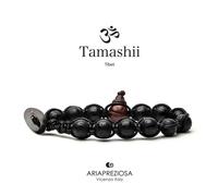 Bracciale Tibetano Pietra Decorato Onice Opaco Tamashii BLACKS900-221