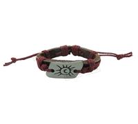 Bracciale Tribale Sole Luna Estate Pelle Teschio Braccialetto Set Surfer