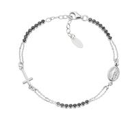 Bracciale Unisex Amen CROCE e MIRACOLOSA Argento 925 codice BRCRMIBNZ3