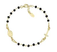 Bracciale Unisex Amen ROSARIO Argento 925 Gold codice BROGN3