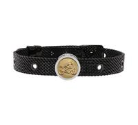 Bracciale Unisex Biker Talent Jewels TJA-1-09-01-2-235 Nero