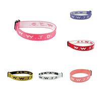 Bracciale unisex con cinturino regolabile da uomo e coppia, colore blu (PK1*1+viola*1+rosso*1+giallo*1+bianco*1+PK2*1+arancio, + ě- + + [[[[[]: ] ] ] )