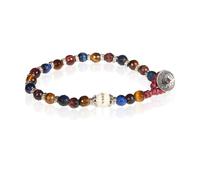 Bracciale Unisex Cordoncino GERBA LAB 056 con Pietre Naturali Chiusura Cappio
