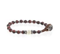 Bracciale Unisex Cordoncino GERBA LAB062 con Pietre Naturali e Chiusura Cappio