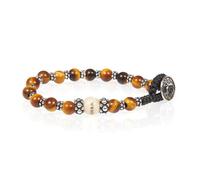 Bracciale Unisex Cordoncino GERBA LAB063 con Pietre Naturali e Chiusura Cappio