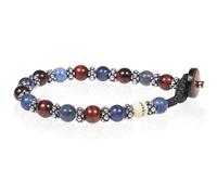 Bracciale Unisex GERBA 093 con Pietre Naturali e Chiusura Cappio Madreperla