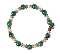 Bracciale Unisex GERBA 166 con Cordoncino Pietre Naturali e Argento 925