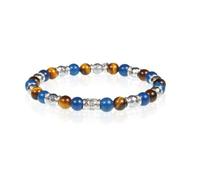 Bracciale Unisex GERBA 723 Elastico con Pietre Naturali e Argento 925