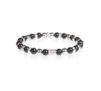 Bracciale Unisex GERBA 736 Elastico con Pietre Naturali e Argento 925