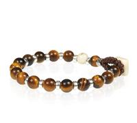 Bracciale Unisex GERBA LAB 086 con Pietre Naturali e Chiusura Cappio Madreperla