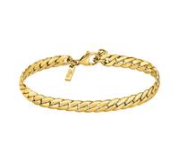 Bracciale Unisex Lotus Stile In Acciaio Dorato A Maglia Piatta LS2210/2/2