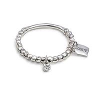 Bracciale Uno de 50 in Peltro e Argento - Sortuda - PUL1210MTL0000M