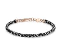 Bracciale uomo acciaio catena spiga grumetta veneziana Sagapo Ripple S'Agapo