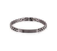 Bracciale Uomo Acciaio Black Diamond Breil TJ2400 Brunito