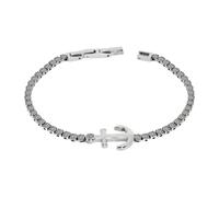 Bracciale Uomo Acciaio Silver LIU JO LUXURY MAN Ancora Fumé codice MLJ508
