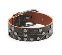 Bracciale Uomo ALV By Alviero Martini ALV0042 Pelle Nero Marrone
