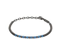 Bracciale Breil Uomo B Fence in Acciaio Turchese TJ3139