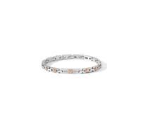 Bracciale Uomo Comete UBR1282 in acciaio Silver e Rosa e Diamanti