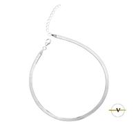 BRACCIALE UOMO DONNA SNAKE IN ARGENTO 925 LUNGO 20 + 5 CM VINCENT PAUL
