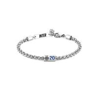 Bracciale Uomo FC INTER B-IB020UAS Acciaio Inossidabile OFFICIAL 20 Scudetti