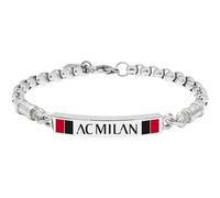 BRACCIALE MILAN IN ACCIAIO 316L CON SMALTO