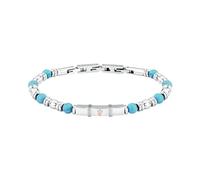 Maserati Bracciale Uomo Collezione ICONIC JM324AVD44 Acciaio e Pietre 21,5 cm Taglia Unica