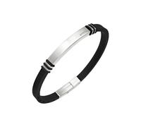 Bracciale Uomo in Acciaio LIGHT CUFF Nero BREIL codice prodotto TJ3819