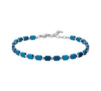 Bracciale Uomo Luca Barra BA1906 In Acciaio Con Elementi Blu