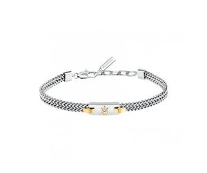 Bracciale Uomo MASERATI Iconic Acciaio 316L codice JM425AVD103