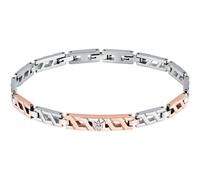 Bracciale MASERATI uomo Iconic acciaio / oro rosa JM124AVD37