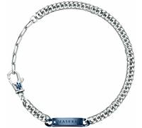 BRACCIALE CATENA UOMO ARGENTO 925 GIOIELLO MASERATI JM221ATY09 One Size