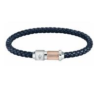 Maserati Jewels bracciale Uomo in Acciaio,Pelle riciclata,ip oro rosa - JM223AVE16