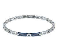 Maserati Bracciale Uomo in Acciaio, Cristalli, Collezione Iconic - JM423AVD27