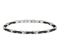 Bracciale Uomo Morellato Ceramic SACU14 Acciaio e Ceramica Nero Regolabile