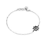 Bracciale Uomo Morellato Versilia SAHB09 Acciaio Smalto Nero