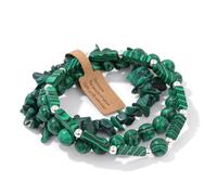 Bracciale Uomo Pietre Naturali, Design Di Nicchia, Luce, Lusso, Pietre Preziose Naturali, Cristallo, Set Da Tre Pezzi, Braccialetti Elastici Con Perline, Reiki Yoga, Gioielli Energetici Per Donne
