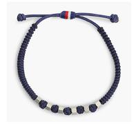 BRACCIALE UOMO REGOLABILE BLUE CON NODO SCORREVOLE