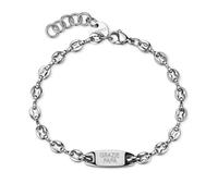 Bracciale Uomo S'Agapõ Acciaio Targa Grazie Papà